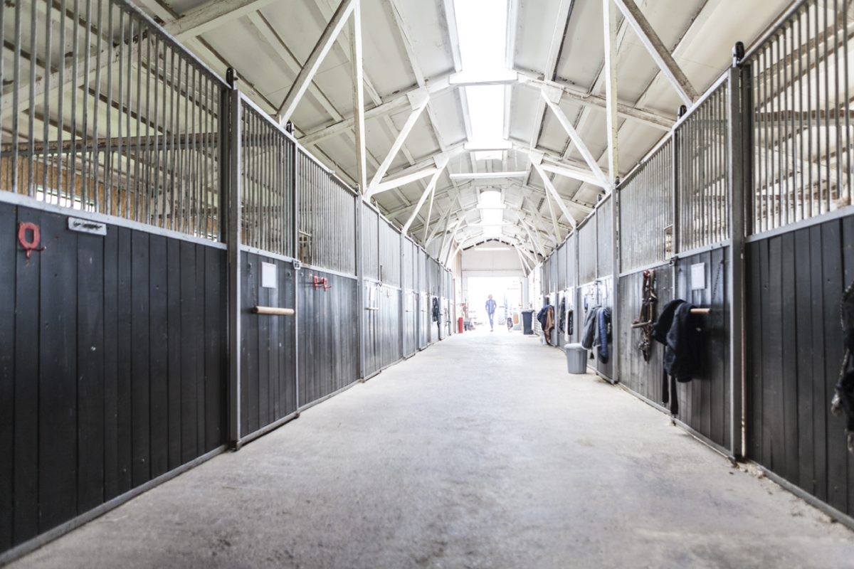 Stall Innenansicht